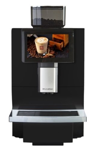 Ekspres automatyczny Dr Coffee F11 PLUS PRO One Touch czarny z przyłączem wody 100 kaw dziennie