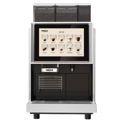 Ekspres automatyczny Fresco X880 do 500 kaw dziennie z 2 młynkami i boilerami do gastronomii i self-service pompa mleka MDB