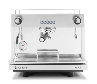 Ekspres kolbowy 1-grupowy Crem EX2 Mini 1GR W Mini biały do kawiarni i gastronomii