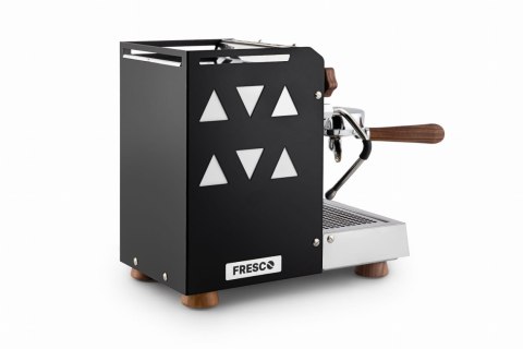 Ekspres kolbowy Fresco Experta Black 1-grupowy czarny kompaktowy do domu i małej gastronomii