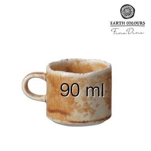 Brązowa filiżanka porcelanowa Fine Dine Constancy do espresso i ristretto