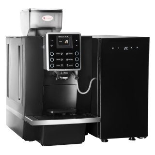 Lodówka na mleko 4x1L do ekspresu RQK90 czarna ze szklanym frontem Resto Quality RQM90 – 220x455x457 mm