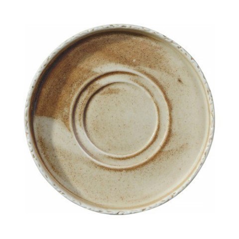 Brązowy spodek porcelanowy Fine Dine Constancy do filiżanki espresso 90 ml