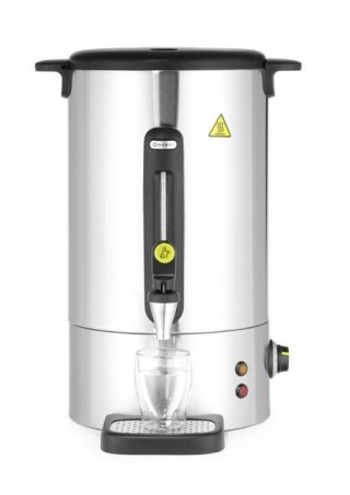 Warnik do wody i wina UNIQ 16 l 30–100°C srebrny 1650 W Hendi by Robert Bronwasser 211427
