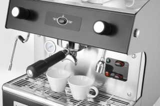 Ekspres kolbowy 1-grupowy półautomatyczny Verona Romeo Easy do małej kawiarni i gastronomii 207598