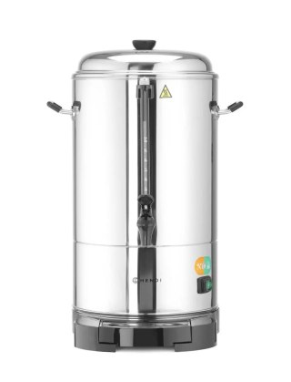 Zaparzacz do kawy 10L z podwójnymi ściankami 1500W srebrny polerowany - 370x390x525 mm Hendi 211205