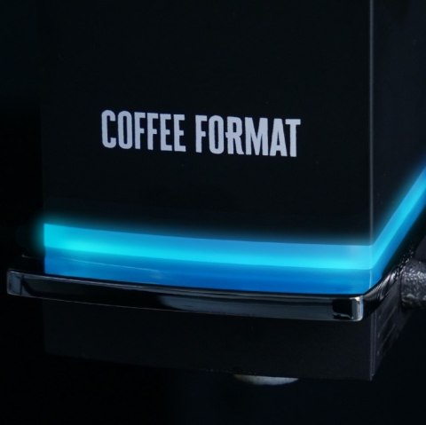 Coffee Format SEED L Black z ceramicznym młynkiem