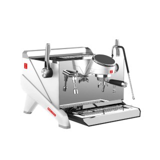 Izensso Raptor White 1-grupowy – ekspres kolbowy do kawy i herbaty z Tea Mode