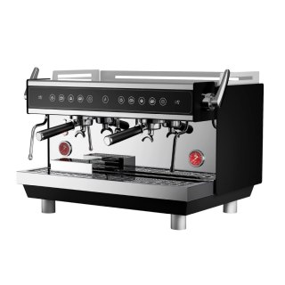 Ekspres kolbowy 2-grupowy Izensso ARMOR Black z pompą rotacyjną 9 bar i bojlerem 11L czarny