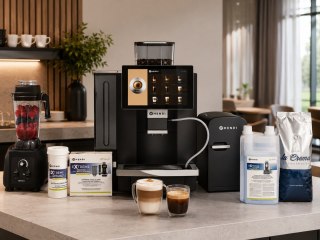 Zestaw kawowy: ekspres lodówka kawa chemia i prezent: blender HENDI PROMO_SET_COFFEE