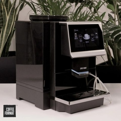 Coffee Format BLOOM czarny ekspres automatyczny z ekranem dotykowym 7 cali