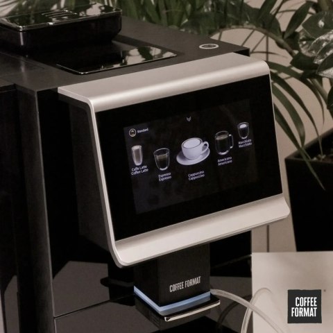 Automatyczny ekspres Coffee Format BLOOM z ceramicznym młynkiem i 9 profilami użytkownika