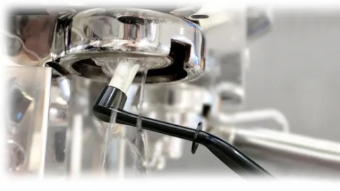 Szczotka baristyczna HENDI z miarką 3 ml