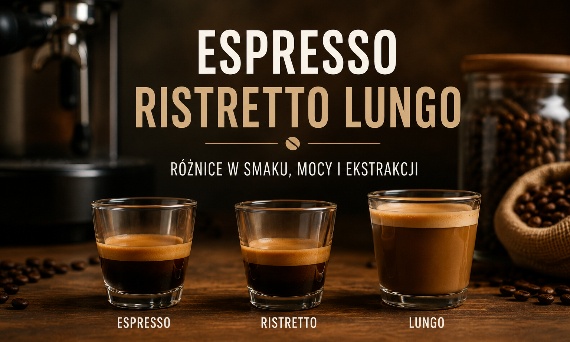 Espresso, ristretto, lungo – czym sie różnią i jak je parzyć?