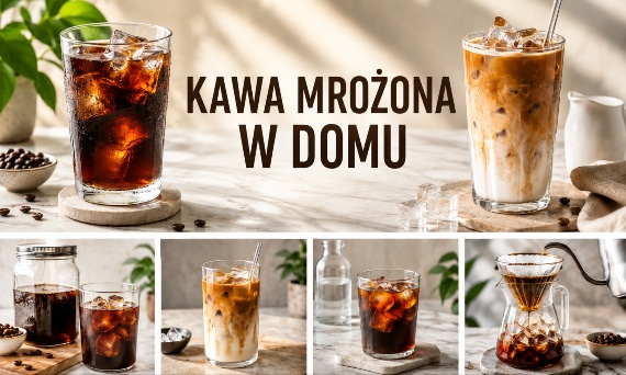 Kawa mrożona – jak zrobić cold brew i iced latte w domu