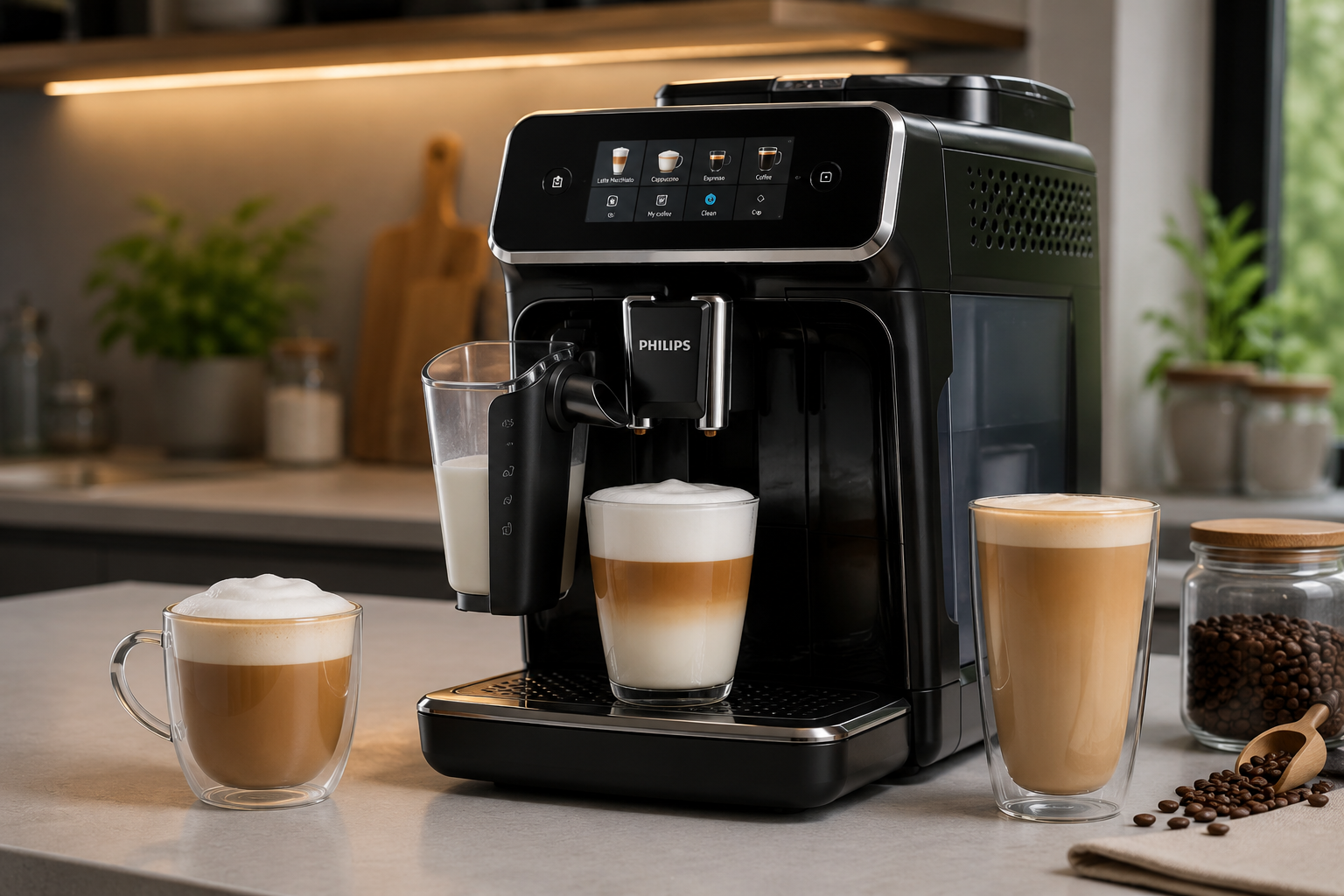 Ekspres automatyczny One Touch do cappuccino i latte